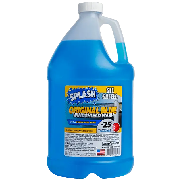 Splash® Original Blue Windshield Washer Fluid 1 Gallon 1