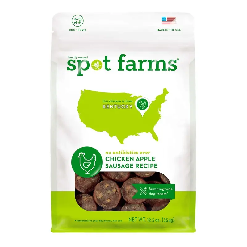 Spot Farms Chicken Apple Sausage Dog Treats 1