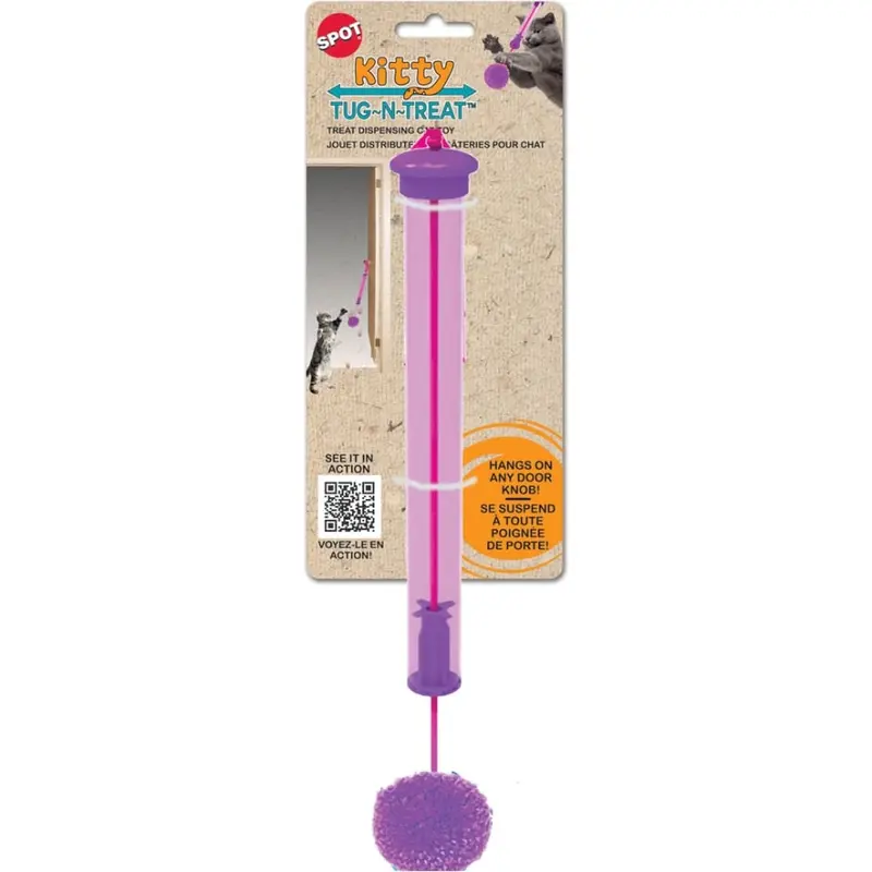 Spot Kitty Tug'n Treat W/Catnip 1