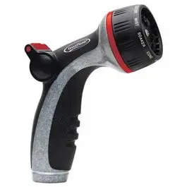 Spray Nozzle, Thumb-Flow Control, 10-Pattern, Heavy Metal 1