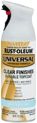 Spray Paint 11 Oz Dead Flat Cl Universal 1