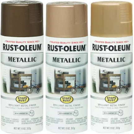 Spray Paint 12 Oz  Dk Cpr Metallic 1
