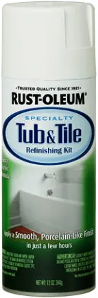 Spray Paint 12 Oz Wt Tub And Tile 1