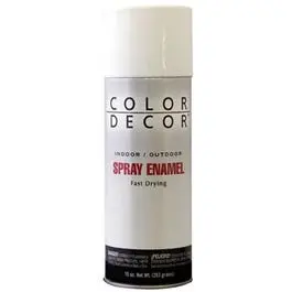 Spray Paint, Interior/Exterior, Satin White, 10-Oz. Aerosol 1