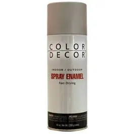 Spray Paint, Interior/Exterior, Silver Gloss, 10-Oz. Aerosol 1