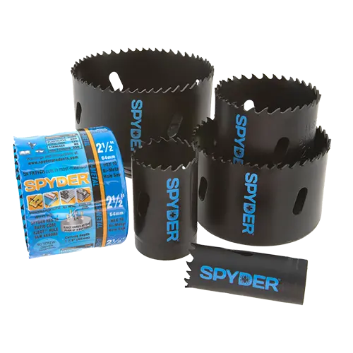 Spyder Rapid Core Eject™ Bi-Metal Hole Saws 1