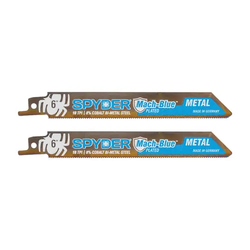Spyder Reciprocating Blade (2-Pack) Mach-Blue™ 1