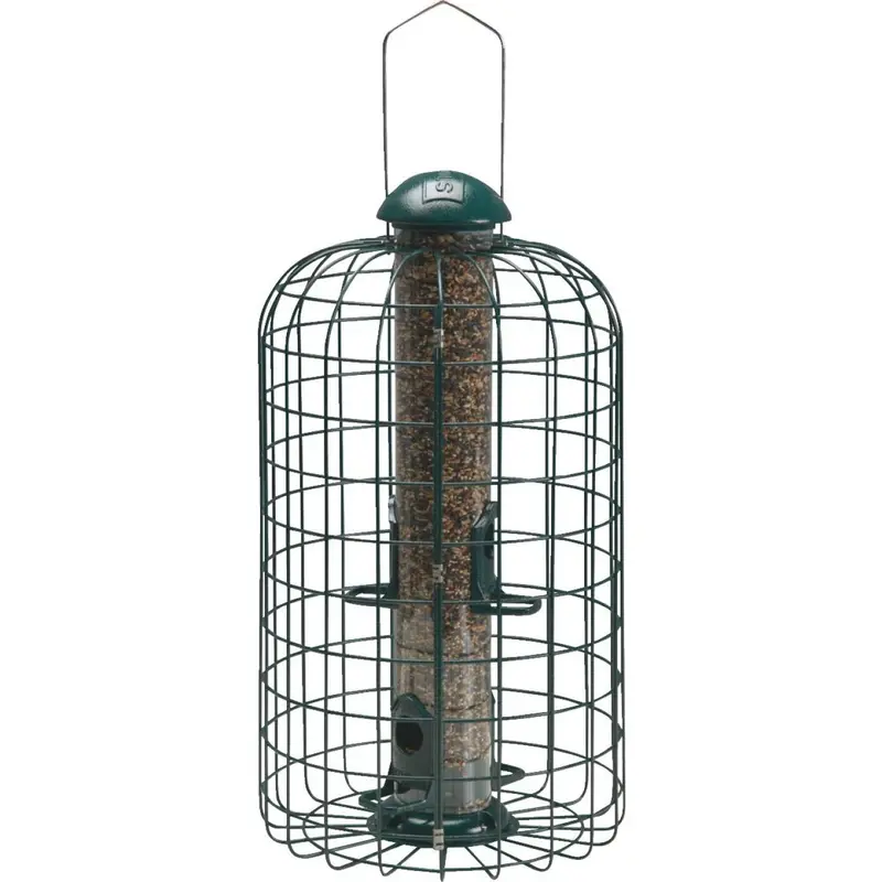 Squirrel-X Squirrel Proof Green Wire Bird Feeder 1