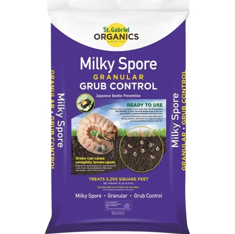 St. Gabriel Organics Milky Spore Granular Grub Control 1