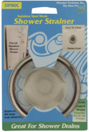 Stainless Steel Mesh Shower Strainer 1
