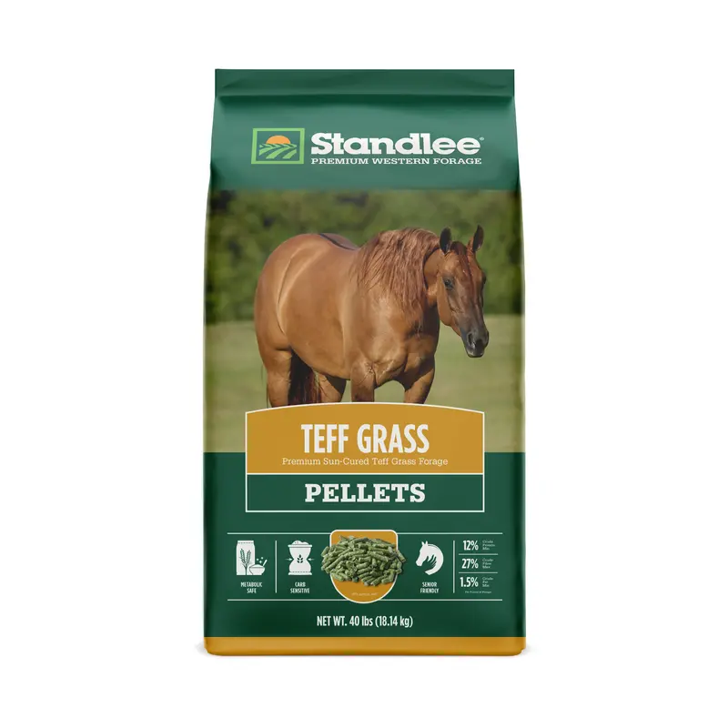 Standlee Premium Western Forage Teff Grass Hay Pellets 1
