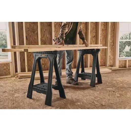 Stanley® Jr. Folding Sawhorse 1