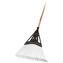 Steel-Tine Lawn Rake 1