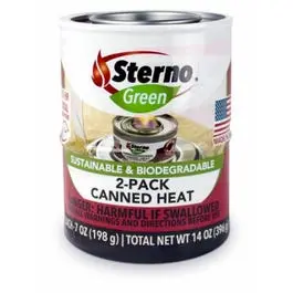 Sterno 2.25 Hour Canned Heat Ethanol Gel Chafing Fuel 1