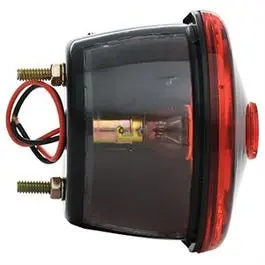 Stop, Tail & Turn Light, Round, 3.75-In. 1