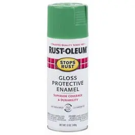Stops Rust Enamel Spray Paint, Gloss Modern Mint, 12-Oz. 1