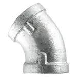Stz Industries Galvanized Malleable Iron 45 Degree Elbow 1