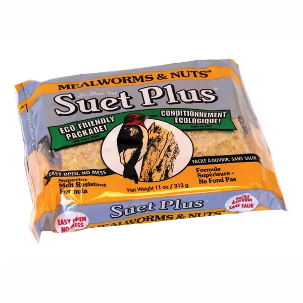 Suet Plus Mealworms & Nuts Suet Cake 1