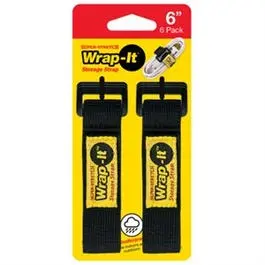Super Stretch Storage Straps, 6-In., 6-Pk. 1