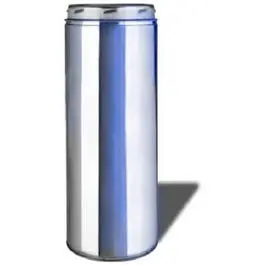 Sure-Temp 6-Inch X 18-Inch Stainless Steel Double Wall Insulated Chimney Pipe 1