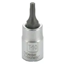 T-10 Torx Bit Socket, 1/4-In. Drive 1