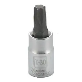 T-30 Torx Bit Socket, 1/4-In. Drive 1