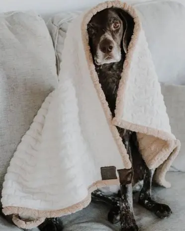 Tall Tails Blanket Sherpa Bone 1
