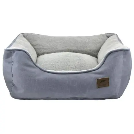 Tall Tails' Dream Chaser Charcoal Bolster Bed 1