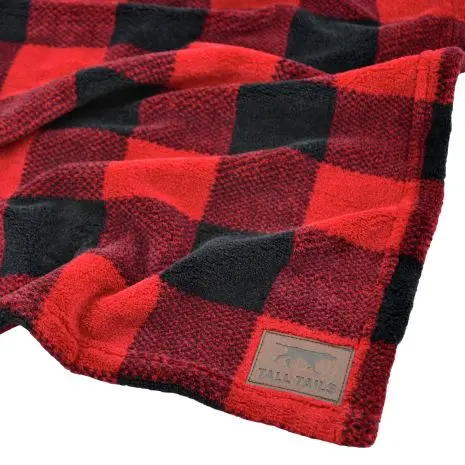 Tall Tails Hunter's Plaid Dog Blanket 1