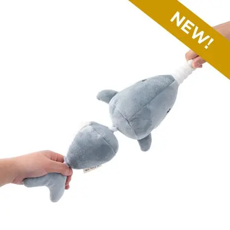 Tall Tails Narwal Jointed Shake Play Dog Toy 1
