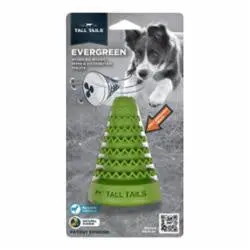 Tall Tails Natural Rubber Evergreen Tree 5" 1
