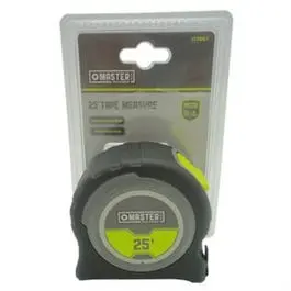 Tape Measure, Abs Housing, 1-3/16-In. X 25-Ft. 1