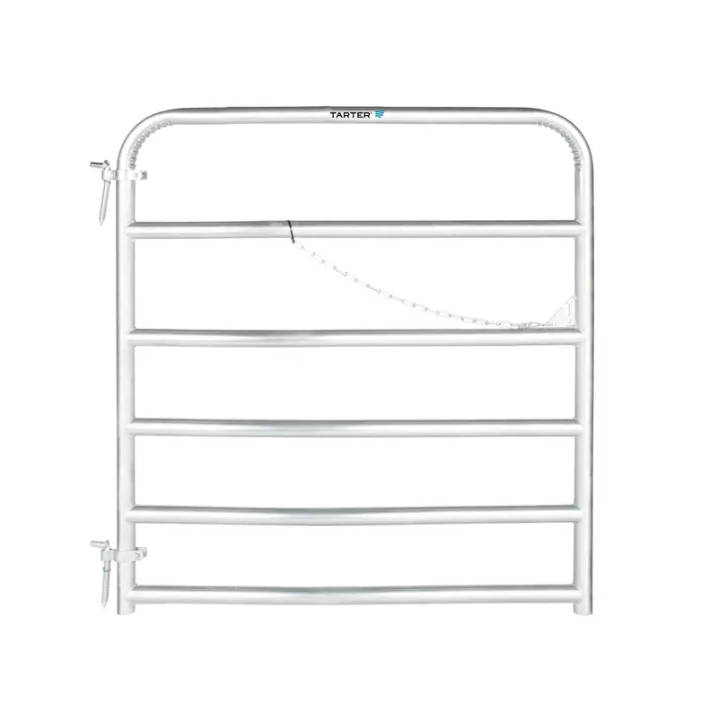 Tarter Galvanized 6 Bar Tube Gate 1