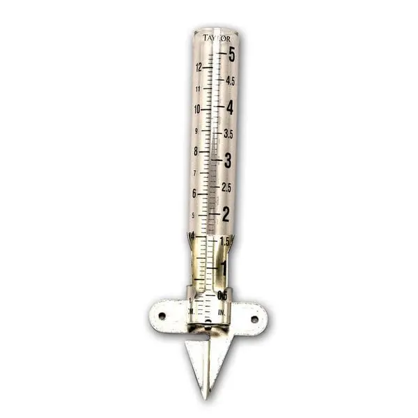 Taylor Glass Rain Gauge 1