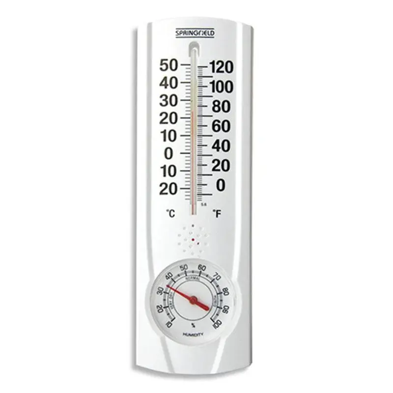 Taylor Plainview Indoor And Outdoor Thermometer With Hygrometer 1