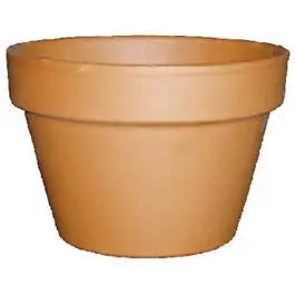 Terra Cotta Clay Planter, 6-In. 1