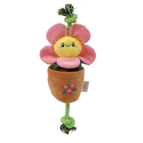Territory Flower Treat-And-Tug Dog Toy 1