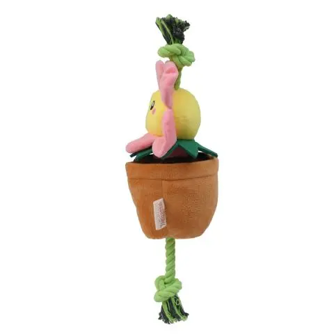 Territory Flower Treat-And-Tug Dog Toy 2