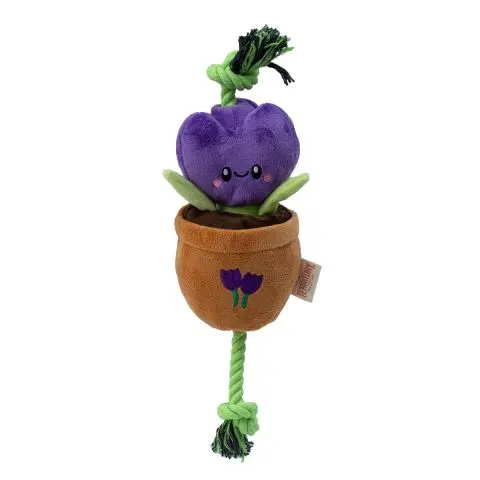 Territory Flower Treat-And-Tug Dog Toy 3