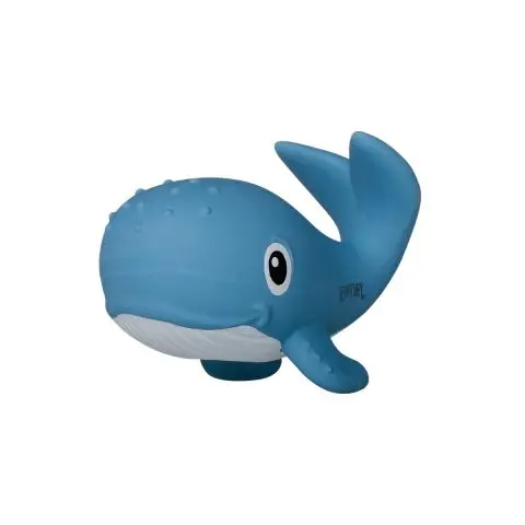 Territory Natural Rubber Whale Squaker Dog Toy 1