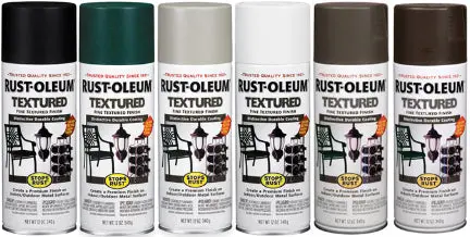 Textured Black Spray Paint 12 Oz. 1