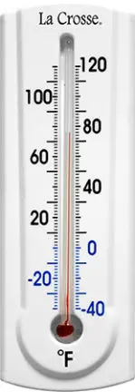 Thermometer 6.5 In Dial Key Holder 1