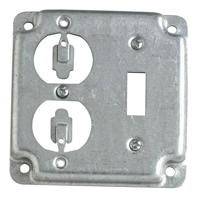 Thomas & Betts Steel City  4" Steel Square Box Surface Cover 1
