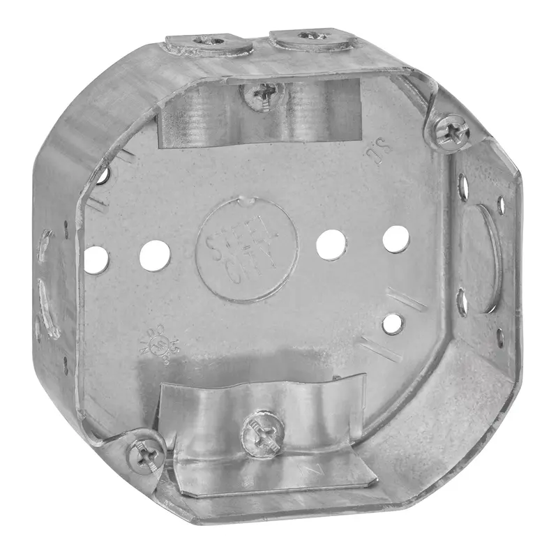 Thomas & Betts Steel City  Octagon Box With Clamp 1