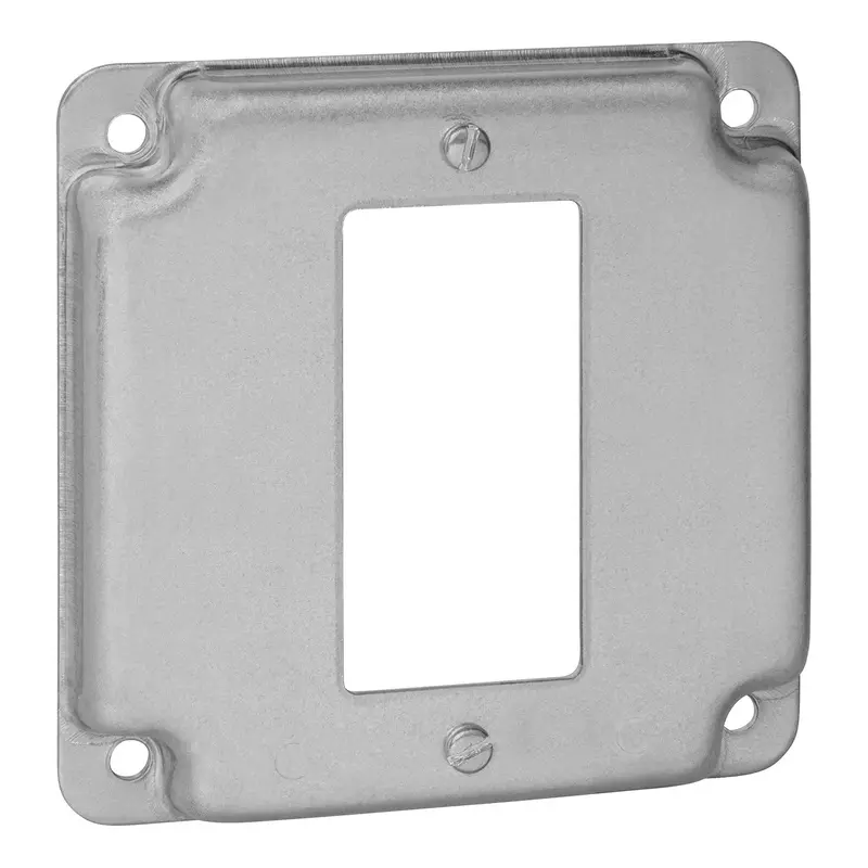Thomas & Betts Steel City Square Box Surface Cover Gfi 4'' X 1/2'' Deep 1