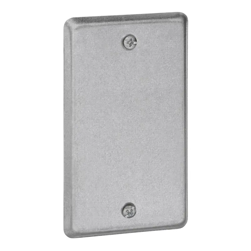 Thomas & Betts Steel City Utility Box Cover, Raised, 4-Inch Length By 2-1/8-Inch Width 1