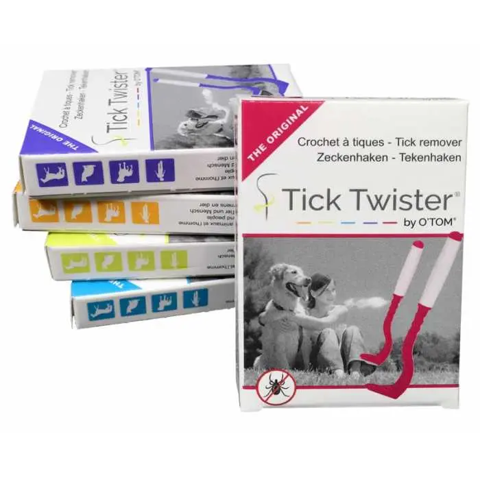 Tick Twister By O'tom Silicone Handle Pack 1
