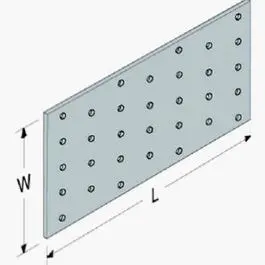 Tie Plate, 3 X 5-In. 1