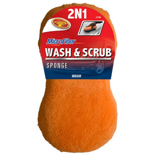 Tiger Accessory Group 2-In-1 Microfiber Covered Bone Sponge 1