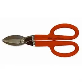 Tinner Snips, Straight Pattern, 12.5-In. 1